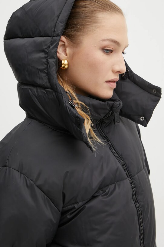 Пухова куртка Guess чорний W3BL91.WG0V0