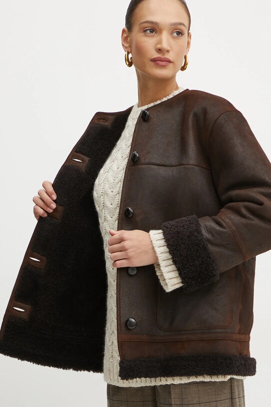 Кожаная куртка Weekend Max Mara 2425416013600