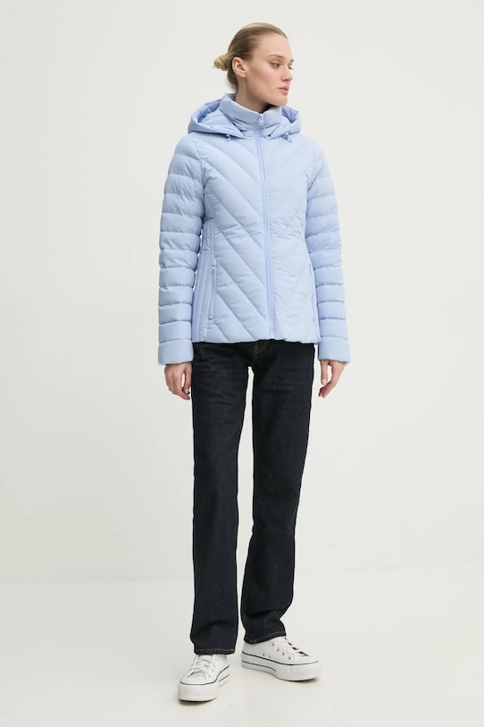 Abercrombie & Fitch kurtka puchowa KI144.4182.245 niebieski AW24