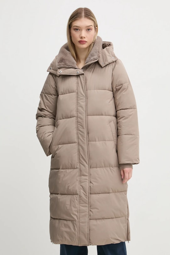 Abercrombie & Fitch geaca cu captuseala bej KI144.4256.465