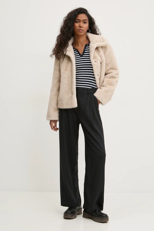 Abercrombie & Fitch kurtka KI144.4262.417 beżowy AW24