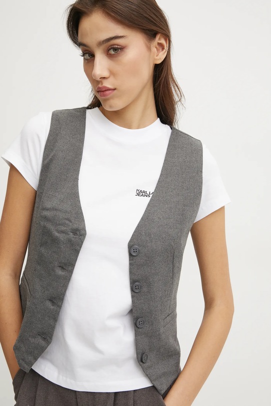 Hollister Co. kamizelka szary KI340.4078.112