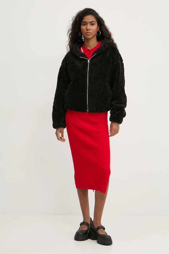 Hollister Co. bluza KI344.4400.900 negru AW24