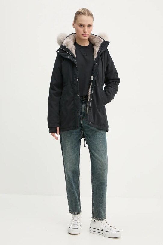 Hollister Co. geaca KI344.4503.900 negru AW24