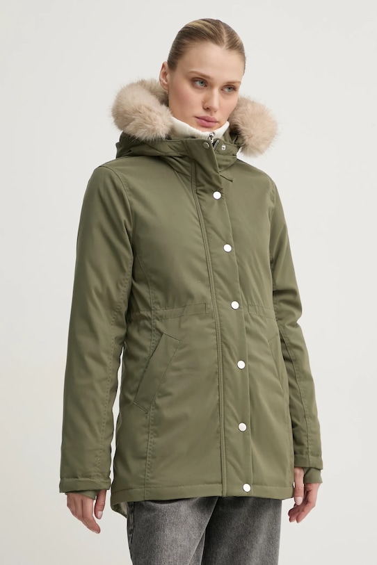 Jakna Hollister Co. s kapuljačom zelena KI344.4506.330