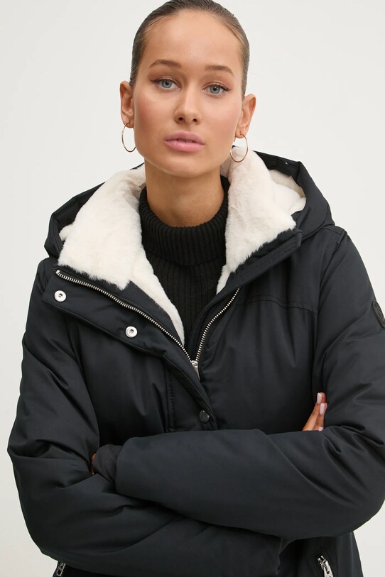 Parka Hollister Co. černá KI344.4657.900