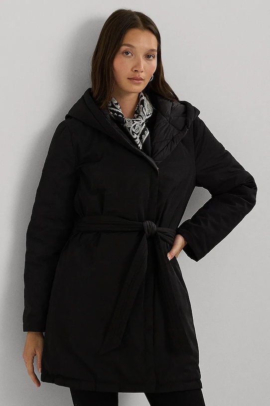 Péřová bunda Lauren Ralph Lauren s podšívkou černá 297951270