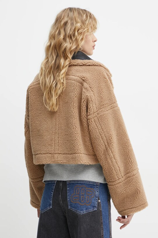 Odzież MUNTHE płaszcz dwustronny SAMBINO 244150224401 beżowy