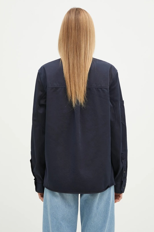 Abbigliamento Maison Kitsuné giacca Quilted Blouson NW02103WQ4036 blu navy