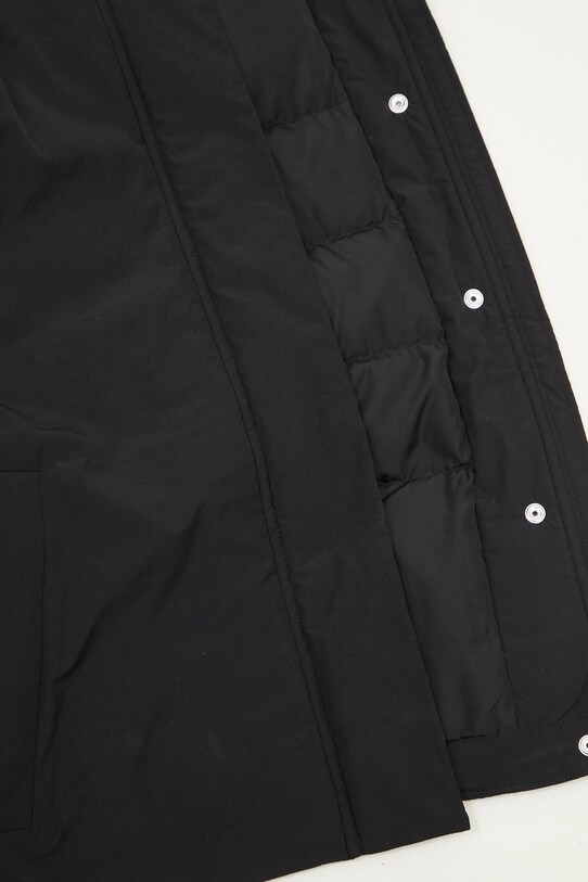 Пухова куртка Maison Kitsuné Puffer NW02202WQ4031 чорний