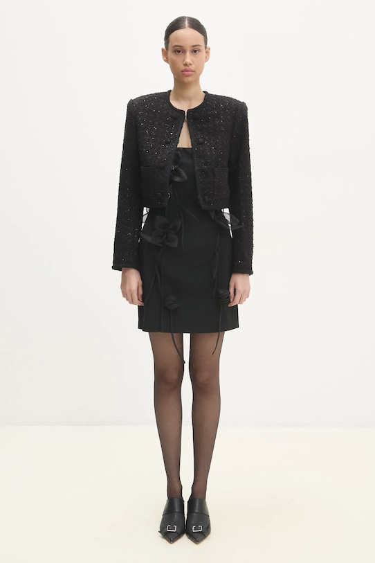 Rotate giacca in misto lana Boucle Crop 113086100