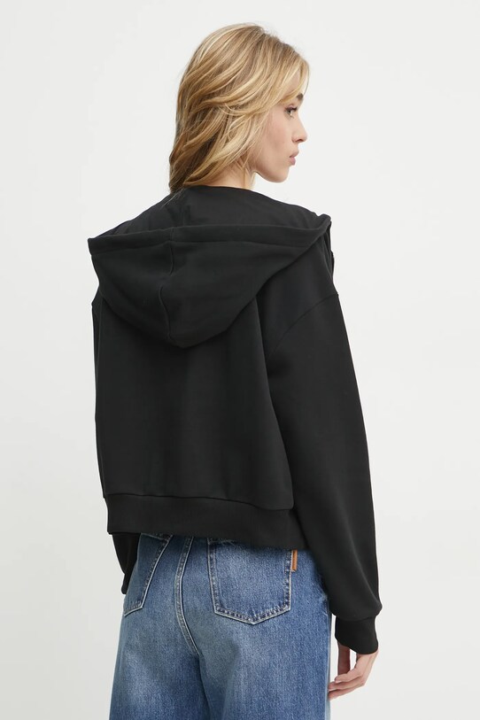 Bavlnená mikina Armani Exchange 6DYM72.YJEEZ čierna AW24