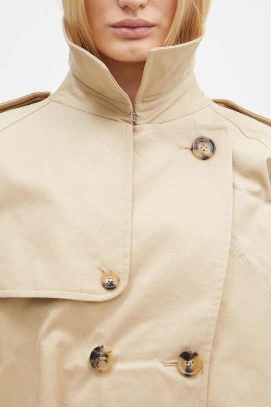 JW Anderson trencz Cropped Trench Coat beżowy JK0341.PG1651.031