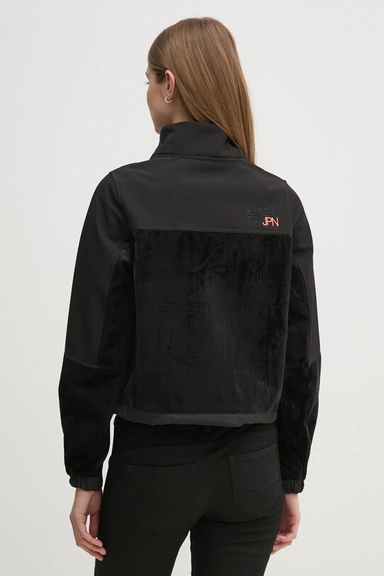 Odzież Superdry kurtka W5011902A czarny