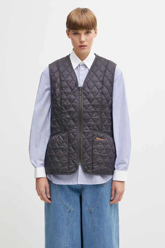 Barbour bezrękawnik bez kaptura granatowy LQU0471