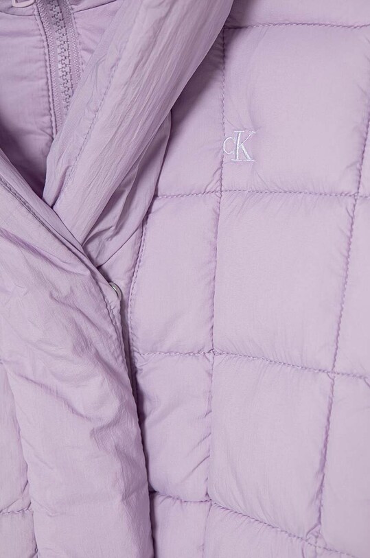 DÍVKA Dětská bunda Calvin Klein Jeans IG0IG02595.9BYH.116 fialová