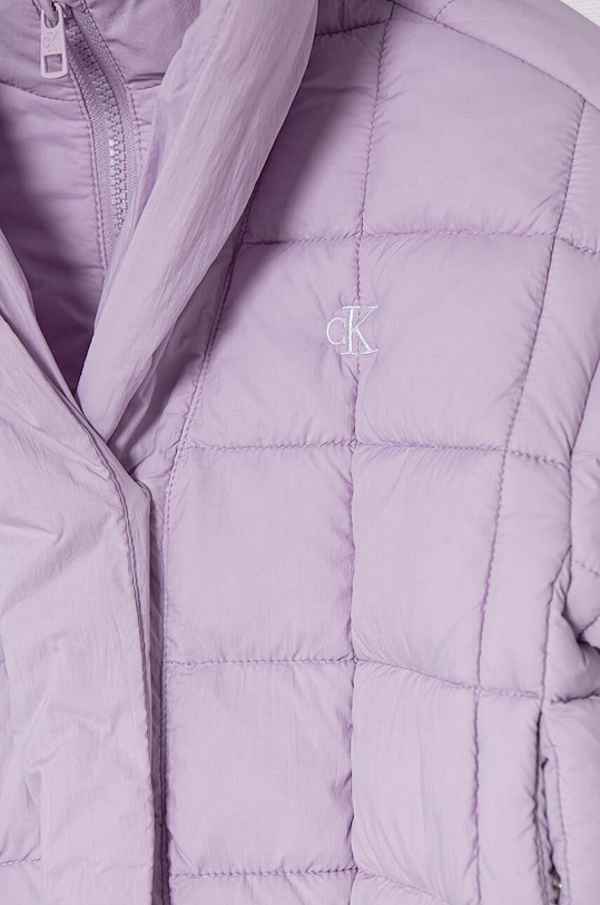 DÍVKA Dětská bunda Calvin Klein Jeans IG0IG02595.9BYH.128.176 fialová