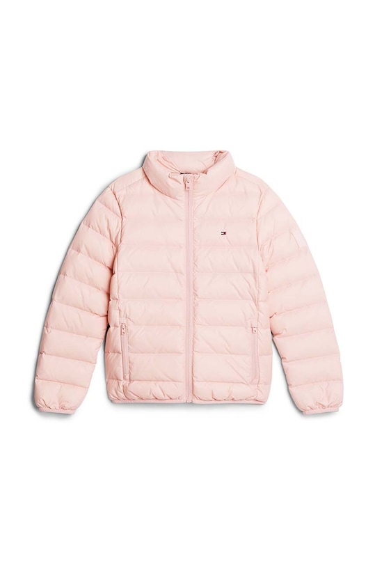 Dětská péřová bunda Tommy Hilfiger s podšívkou růžová KS0KS00568.G.9BYH.128.1