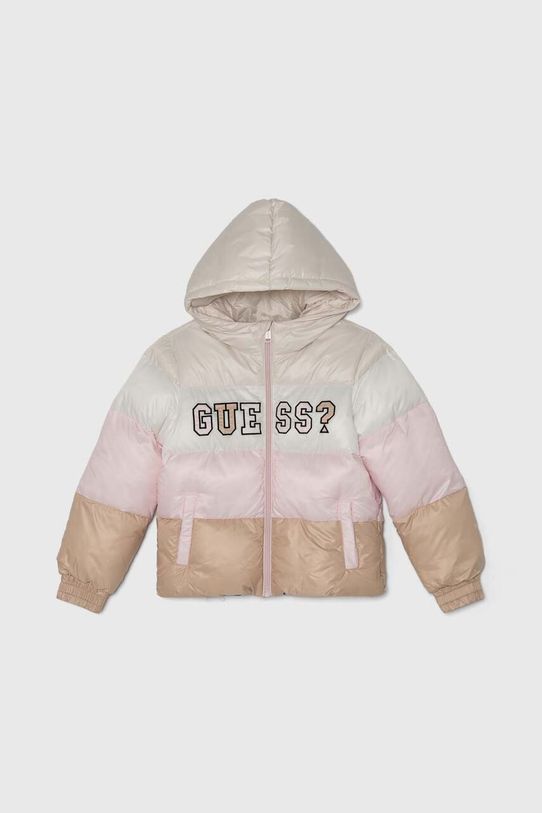 Детско яке Guess J4YL04.WEGY0.9BYH бежов AW24