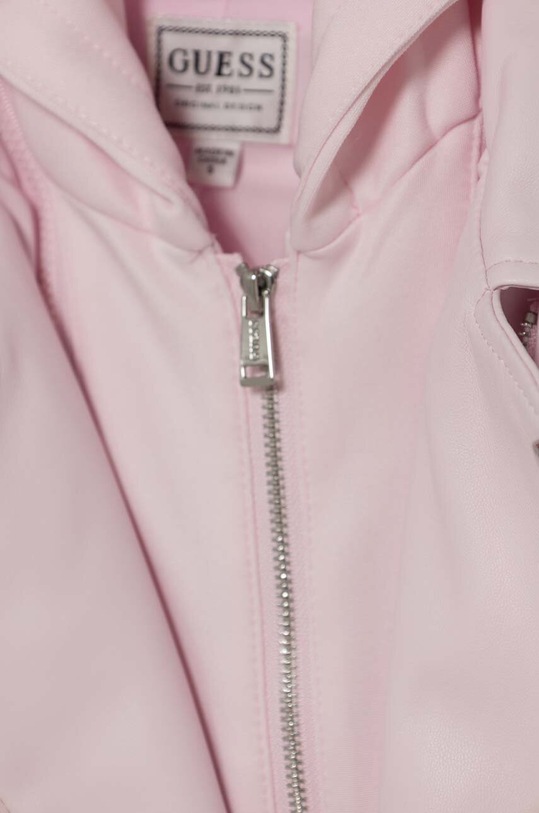 Детско рокерско яке Guess розов K4YL01.WAEI0.9BYH