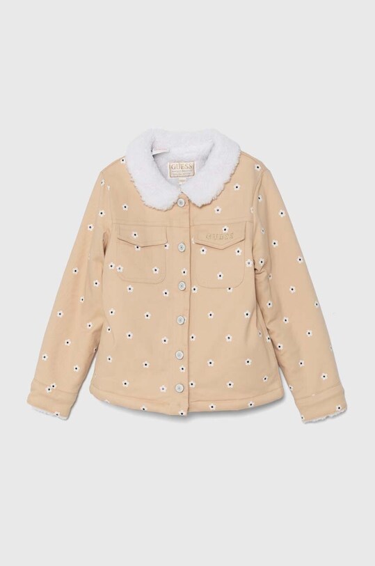 Дитяча куртка Guess без підкладки бежевий K4YL06.WGBD0.9BYH