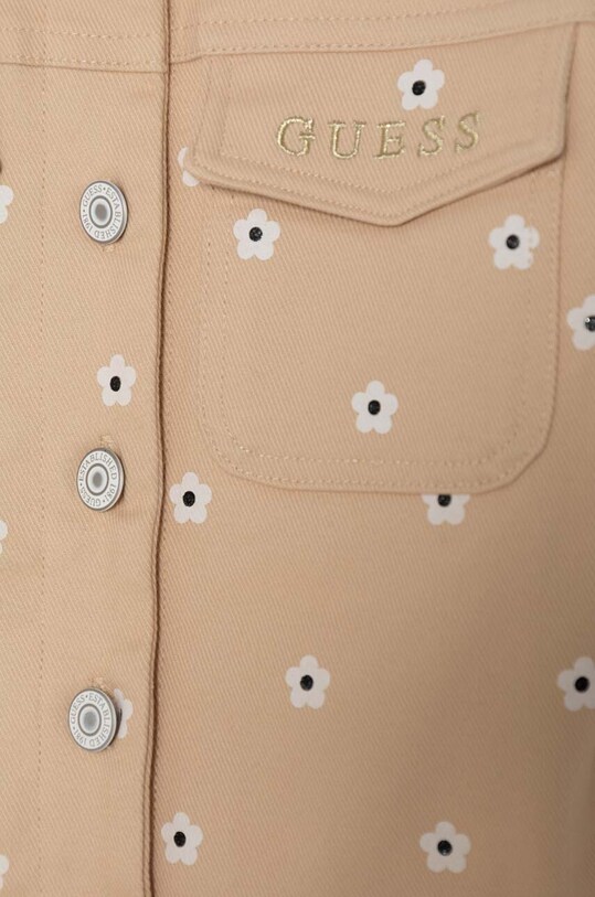 Дівчинка Дитяча куртка Guess K4YL06.WGBD0.9BYH бежевий