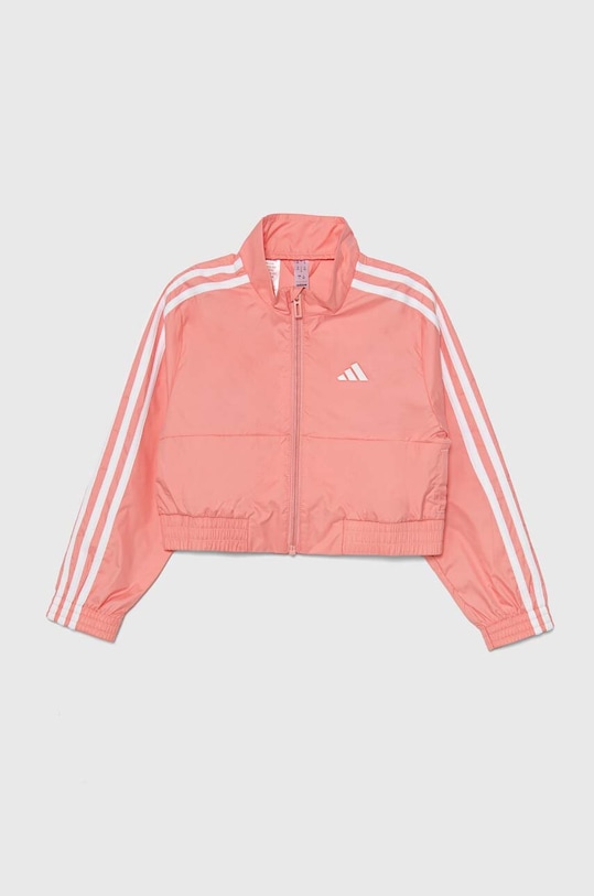 Παιδικό μπουφάν adidas JG TR-ES 3SK IV9594 ροζ AW24