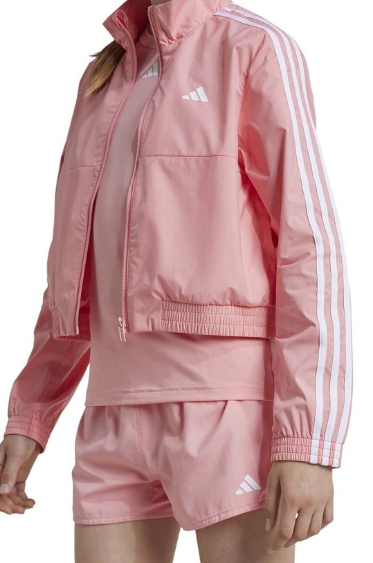 Παιδικό μπουφάν adidas JG TR-ES 3SK IV9594 ροζ