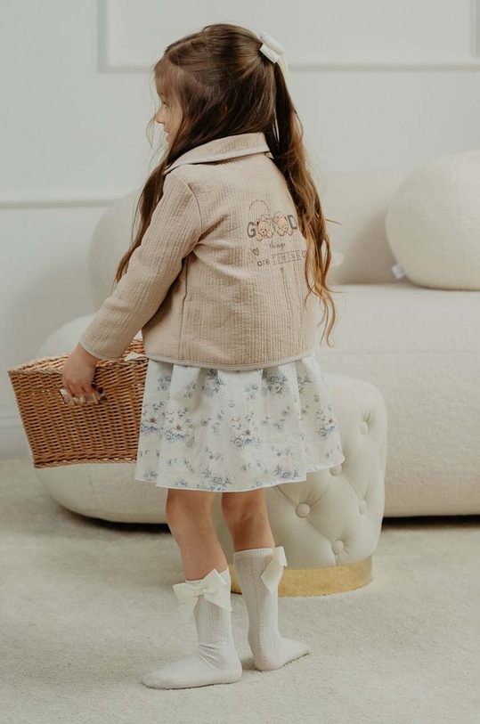 Jamiks geaca copii MIU MIU.Kurtka.JZH243 bej