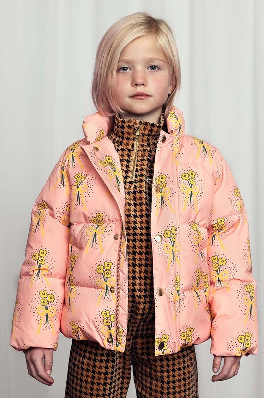 Dječja jakna Mini Rodini Winter flowers Planet friendly roza 2471011328