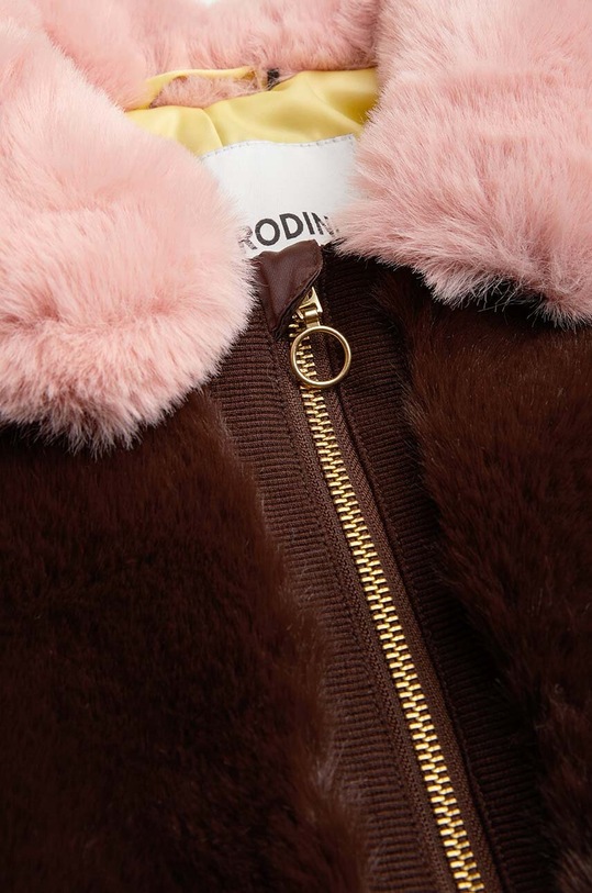 Mini Rodini kombinezon zimowy niemowlęcy bordowy 2471012916