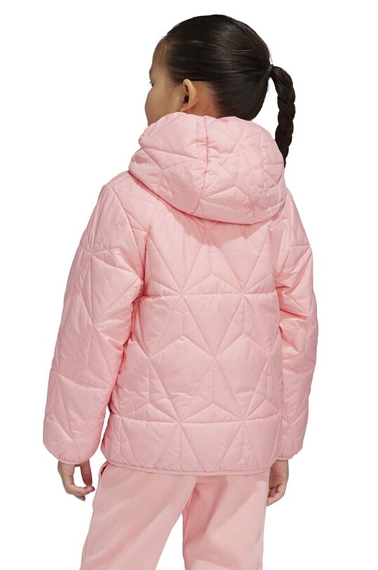 Детская куртка adidas LK LT PADKT JF4345 розовый