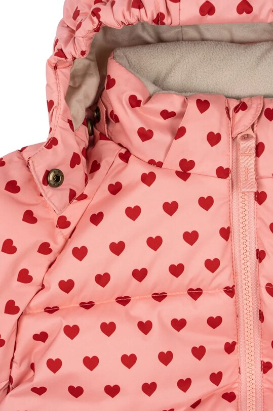 Fete Konges Sløjd geaca copii NUKA JACKET GRS KS101204.G roz