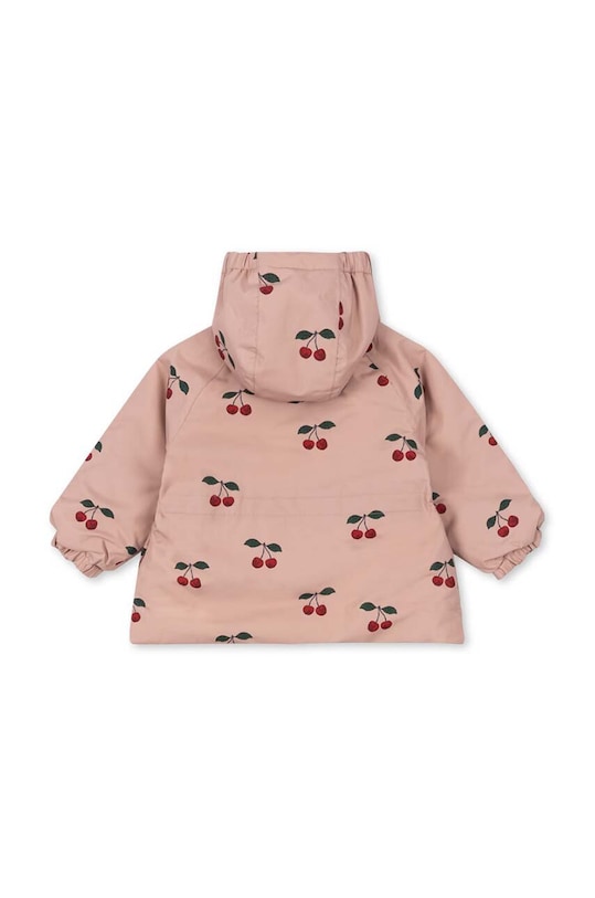Dziewczynka Konges Sløjd kurtka dziecięca MISMOU FRILL JACKET KS101268 pomarańczowy