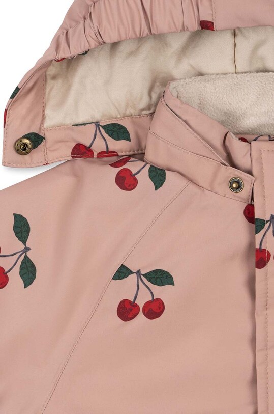 Дитяча куртка Konges Sløjd MISMOU FRILL JACKET помаранчевий KS101268