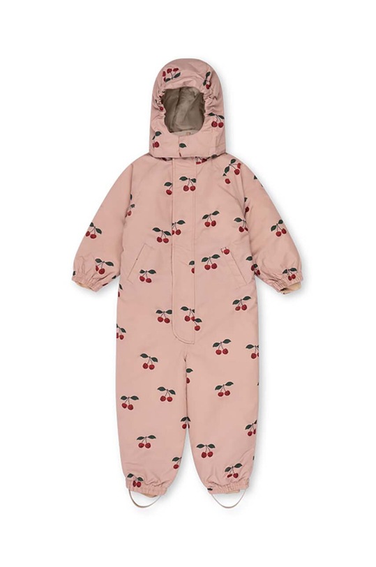 Otroški zimski kombinezon Konges Sløjd NOHR SNOWSUIT PRINT KS101277.G oranžna AW24