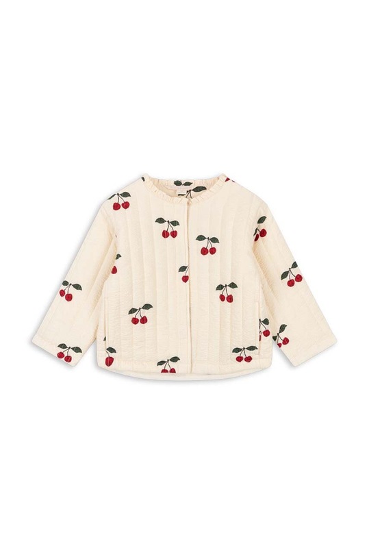 Детско яке Konges Sløjd LUNELLA QUILTED JACKET GOTS KS101577 бежов AW24