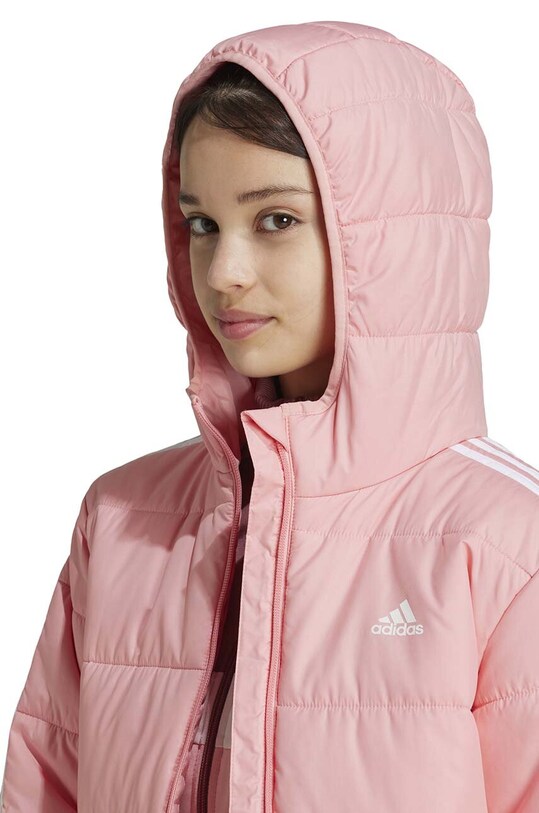 Детская куртка adidas J ESS 3S PAD IW0541 розовый