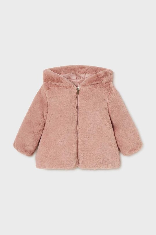 Девочка Детская двусторонняя куртка Mayoral 2480.4A.Baby.9BYH розовый