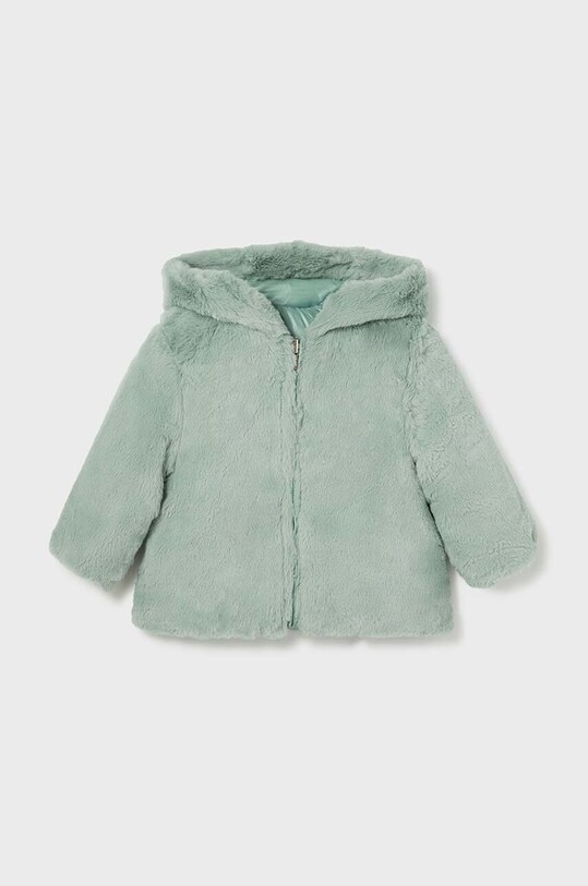 Detská obojstranná bunda Mayoral 2480.4A.Baby.9BYH tyrkysová AW24