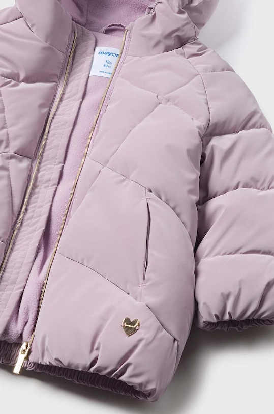Dječja jakna Mayoral 2482.4E.Baby.9BYH ljubičasta AW24