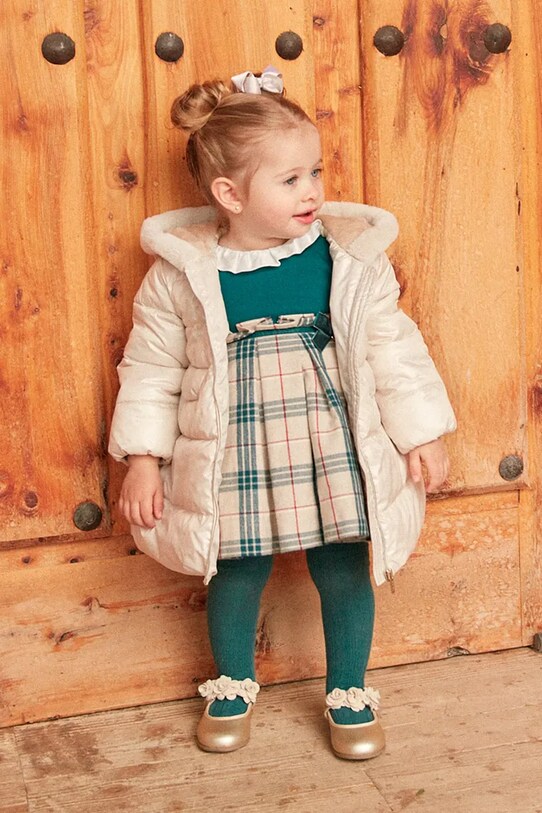 Mayoral kurtka dziecięca pozostałe beżowy 2483.4F.Baby.9BYH