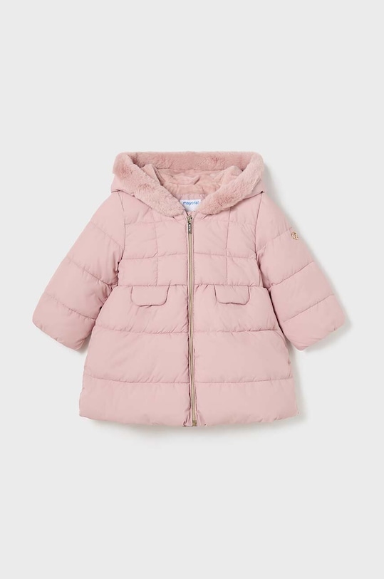 Детская куртка Mayoral с подкладкой красный 2483.4F.Baby.9BYH