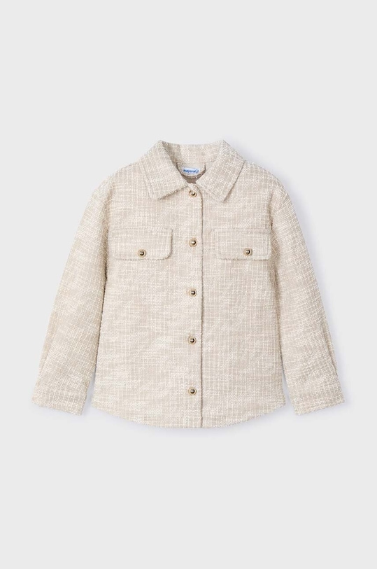 Детско сако с риза Mayoral преходна изолация бежов 4118.6C.Mini.9BYH