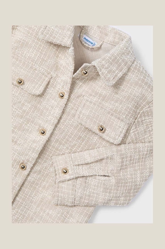 Детско сако с риза Mayoral 4118.6C.Mini.9BYH бежов AW24