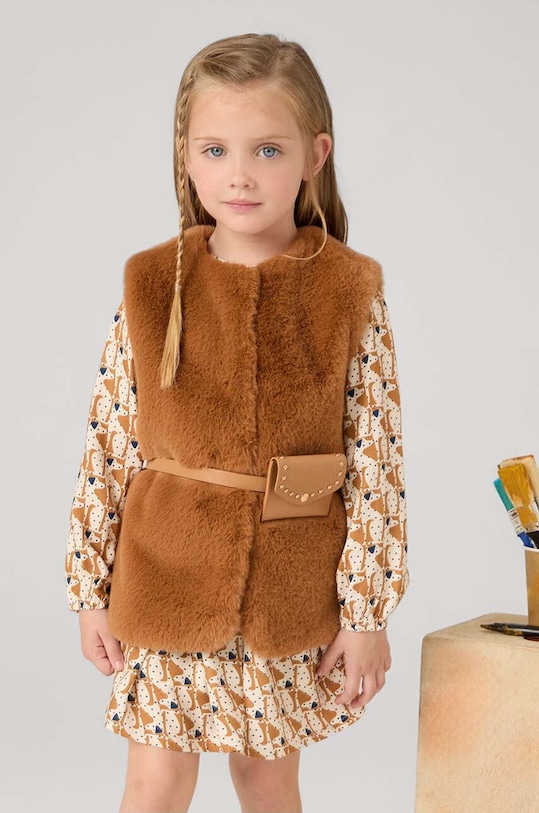 Mayoral vesta copii cu captuseala portocaliu 4365.6C.Mini.9BYH