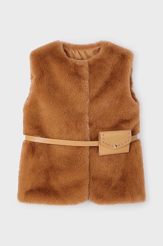 Mayoral vesta copii 4365.6C.Mini.9BYH portocaliu AW24