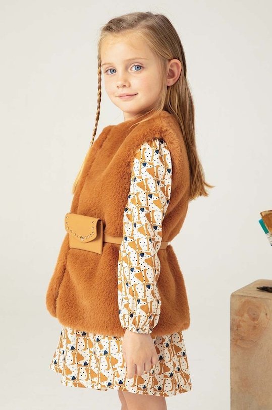 Mayoral vesta copii portocaliu 4365.6C.Mini.9BYH