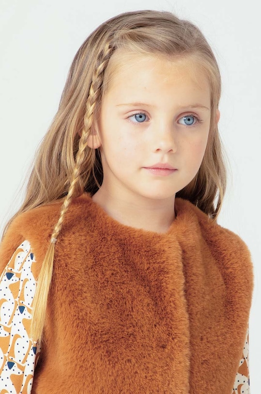 Mayoral vesta copii 4365.6C.Mini.9BYH portocaliu