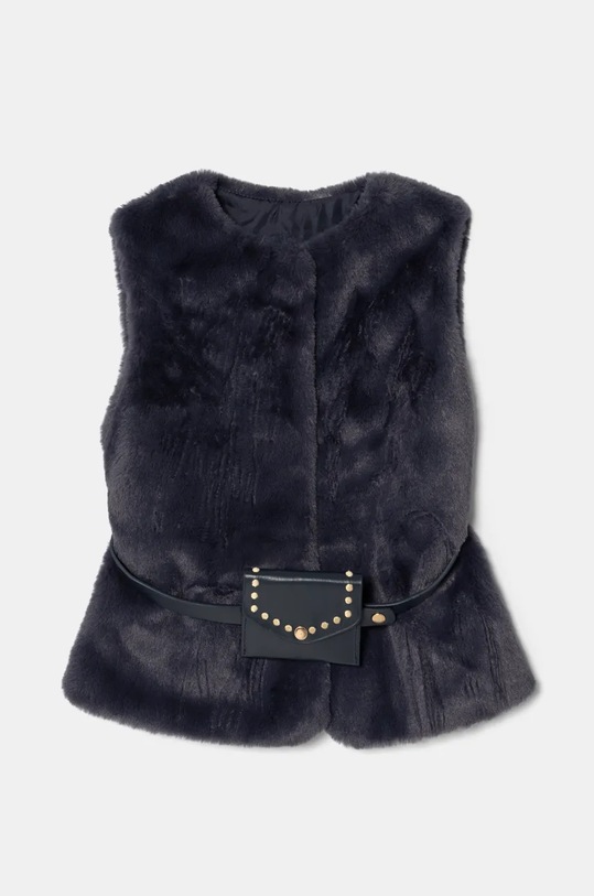 Mayoral bezrękawnik dziecięcy bez kaptura granatowy 4365.6C.Mini.9BYH